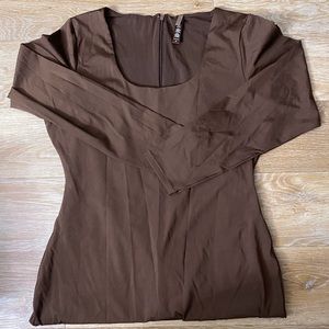 BROWN SKIMS JUMPSUIT